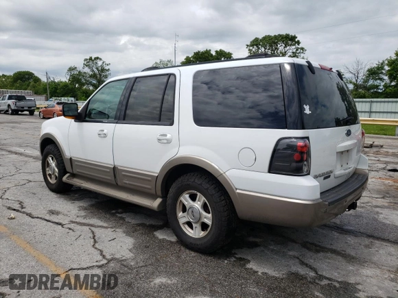 2004 Ford Expedition Eddie Bauer z VIN 1FMRU17W74LA68372, wystawiony jako Copart lot #56393515 z przebiegiem 220 044 mil mil oraz Szkoda całkowita • Salvage title. Historia ofert i sprzedaży dostępna na DreamBid. Obrazek 2.