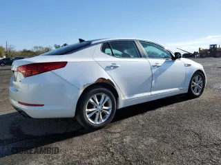 2012 Kia Optima EX with VIN 5XXGN4A7XCG083815, listed as a Copart auction lot 53355535 with 103,928 mi miles and Salvage Title. Bid and sale history available at carsss.com. Image 3.