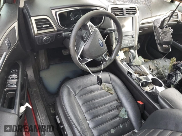 2016 Ford Fusion SE with VIN 3FA6P0T97GR352928, listed as a Copart auction lot 47990865 with 0 mi miles and Salvage Title. Bid and sale history available at carsss.com. Image 8.