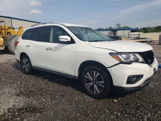 2017 Nissan Pathfinder SL with VIN 5N1DR2MM1HC688290, listed as a Copart auction lot 52807675 with 129,038 mi miles and Salvage Title. Bid and sale history available at carsss.com. Image 4.