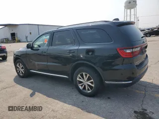 2016 Dodge Durango Limited with VIN 1C4RDJDG9GC301822, listed as a Copart auction lot 66530145 with 189,397 mi miles and Clean title. Bid and sale history available at DreamBid. Image 2.