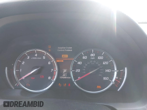 2018 Acura TLX w/A-SPEC Pkg with VIN 19UUB3F65JA006107, listed as a IAAI auction lot 42105820 with 129,268 mi miles and . Bid and sale history available at DreamBid. Image 7.