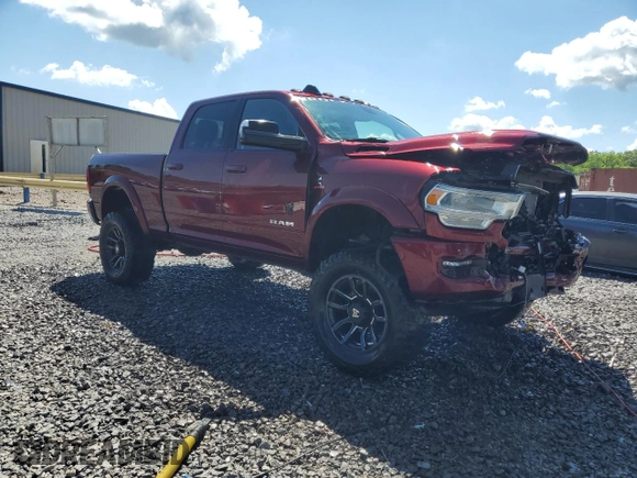 2022 Ram 2500 Big Horn with VIN 3C6UR5DL9NG185880, listed as a Copart auction lot 55616445 with 49,991 mi miles and Salvage title. Bid and sale history available at DreamBid. Image 4.