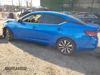 2024 Nissan Sentra SV with VIN 3N1AB8CV2RY356783, listed as a IAAI auction lot 41899816 with 17,474 mi miles and . Bid and sale history available at DreamBid. Image 3.