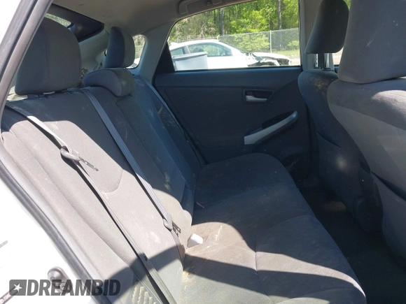 2011 Toyota Prius I with VIN JTDKN3DU8B5364553, listed as a IAAI auction lot 41993267 with 207,298 mi miles and . Bid and sale history available at DreamBid. Image 8.