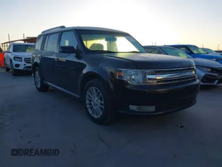 2013 Ford Flex SEL with VIN 2FMGK5C87DBD28071, listed as a IAAI auction lot 41727159 with 144,698 mi miles. Bid and sale history available at carsss.com. Image 1.