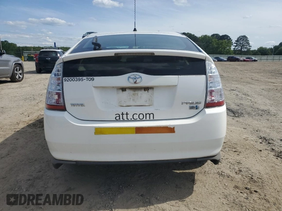 2009 Toyota Prius with VIN JTDKB20U493528105, listed as a Copart auction lot 55610555 with 119,266 mi miles and Clean Title. Bid and sale history available at DreamBid. Image 6.