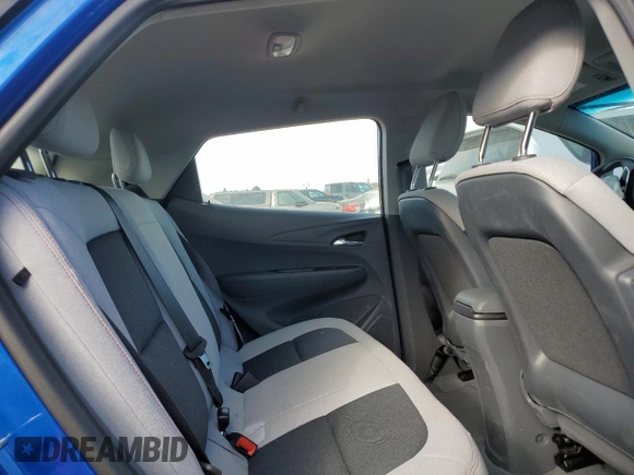 2021 Chevrolet Bolt EV LT with VIN 1G1FY6S07M4107153, listed as a Copart auction lot 40770513 with 8,122 mi miles. Bid and sale history available at carsss.com. Image 10.