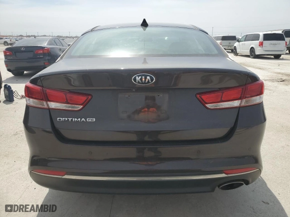 2018 Kia Optima LX with VIN KNAGT4L39J5238644, listed as a Copart auction lot 48029375 with 0 mi miles and Salvage Title. Bid and sale history available at carsss.com. Image 6.