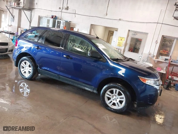 2011 Ford Edge SE with VIN 2FMDK3GC1BBA05279, listed as a IAAI auction lot 41747429 with 167,724 mi miles. Bid and sale history available at carsss.com. Image 1.