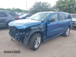 2025 Dodge Durango GT Plus with VIN 1C4RDJDG9SC517906, listed as a IAAI auction lot 42164264 with 1,247 mi miles and . Bid and sale history available at DreamBid. Image 2.