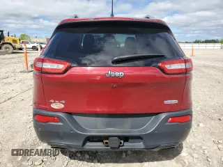 2017 Jeep Cherokee Latitude with VIN 1C4PJMCS7HW525503, listed as a Copart auction lot 58269015 with 110,455 mi miles and Salvage title. Bid and sale history available at DreamBid. Image 6.