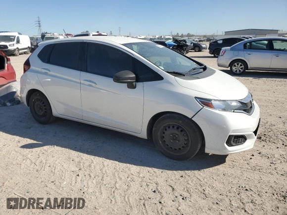 2020 Honda Fit LX with VIN 3HGGK5H45LM717073, listed as a Copart auction lot 50003855 with 125,184 mi miles and Salvage Title. Bid and sale history available at carsss.com. Image 4.