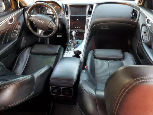 2015 Infiniti Q50 Premium with VIN JN1BV7AP3FM336177, listed as a Copart auction lot 50876135 with 102,126 mi miles and Non Repairable. Bid and sale history available at carsss.com. Image 8.
