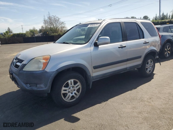 2004 Honda CR-V EX with VIN JHLRD78894C010452, listed as a Copart auction lot 52605255 with 293,005 mi miles and Salvage Title. Bid and sale history available at carsss.com. Image 1.