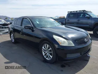 2008 Infiniti G35 Journey z VIN JNKBV61E68M216610, wystawiony jako IAAI lot #42250729 z przebiegiem 166 015 mil mil oraz . Historia ofert i sprzedaży dostępna na DreamBid. Obrazek 1.
