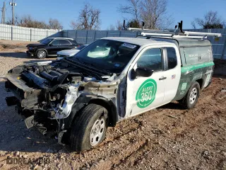 2023 Nissan Frontier S with VIN 1N6ED1CL0PN661401, listed as a Copart auction lot 42604025 with 22,198 mi miles and Salvage Title. Bid and sale history available at carsss.com. Image 1.
