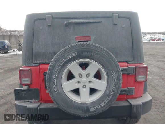 2018 Jeep Wrangler JK Unlimited Sport with VIN 1C4BJWDG0JL807344, listed as a IAAI auction lot 41440494 with 46,300 mi miles. Bid and sale history available at carsss.com. Image 16.