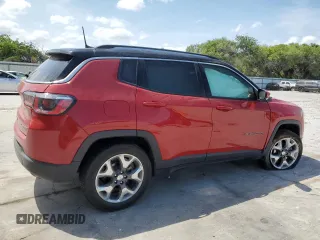 2020 Jeep Compass Limited с VIN 3C4NJDCB2LT221789, выставлен на аукционе Copart как лот 53575265 с пробегом 58 798 миль миль и Чистый • Clean title. История ставок и продаж доступна на DreamBid. Изображение 3.