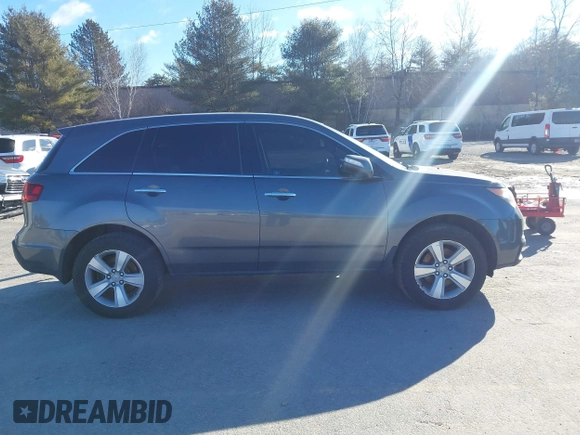 2010 Acura MDX Technology Pkg with VIN 2HNYD2H68AH500331, listed as a IAAI auction lot 41739262 with 190,253 mi miles. Bid and sale history available at carsss.com. Image 13.