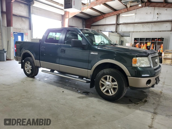 2006 Ford F-150 XLT z VIN 1FTPW14516FA19865, wystawiony jako Copart lot #59303485 z przebiegiem 148 172 mil mil oraz Czysty tytuł • Clean title. Historia ofert i sprzedaży dostępna na DreamBid. Obrazek 4.