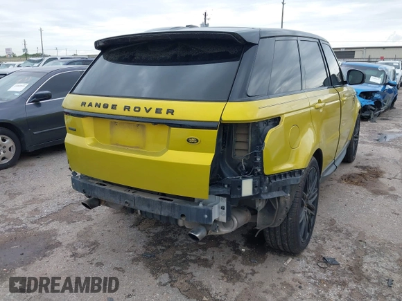2014 Land Rover Range Rover Sport Supercharged with VIN SALWR2EF7EA339843, listed as a IAAI auction lot 41904010 with 100,232 mi miles and . Bid and sale history available at DreamBid. Image 6.