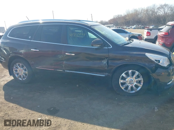 2015 Buick Enclave Leather with VIN 5GAKRBKD9FJ194039, listed as a IAAI auction lot 41750999 with 50,992 mi miles and . Bid and sale history available at DreamBid. Image 13.