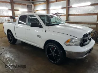 2021 Ram 1500 Classic SLT with VIN 1C6RR6LG4MS530241, listed as a Copart auction lot 88260105 with 76,839 mi miles and Salvage Title. Bid and sale history available at carsss.com. Image 4.