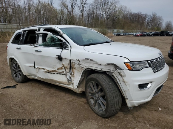 2017 Jeep Grand Cherokee Overland with VIN 1C4RJFCG1HC608250, listed as a Copart auction lot 54299695 with 48,310 mi miles and Clean Title. Bid and sale history available at carsss.com. Image 4.