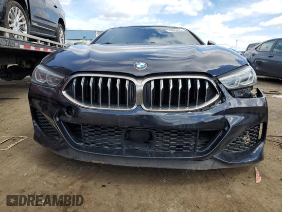 2019 BMW 8 Series M850i xDrive with VIN WBAFY4C52KBX39344, listed as a Copart auction lot 50695235 with 35,699 mi miles and Clean title. Bid and sale history available at DreamBid. Image 5.