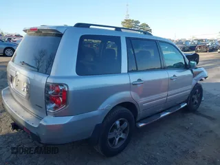 2006 Honda Pilot EX-L with VIN 2HKYF18776H553104, listed as a IAAI auction lot 41878219 with 265,894 mi miles and . Bid and sale history available at DreamBid. Image 4.
