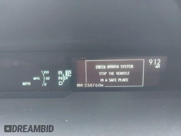 2014 Toyota Prius Four with VIN JTDKN3DU2E0367661, listed as a IAAI auction lot 42271745 with 238,760 mi miles and . Bid and sale history available at DreamBid. Image 7.