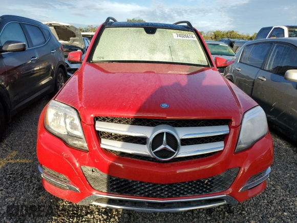 2014 Mercedes-Benz GLK 350 with VIN WDCGG5HB0EG293503, listed as a Copart auction lot 74026614 with Not Provided miles and Salvage Title. Bid and sale history available at DreamBid. Image 5.