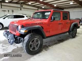2020 Jeep Gladiator Rubicon z VIN 1C6JJTBG8LL155550, wystawiony jako Copart lot #58327875 z przebiegiem 34 276 mil mil oraz Szkoda całkowita • Salvage title. Historia ofert i sprzedaży dostępna na DreamBid. Obrazek 1.