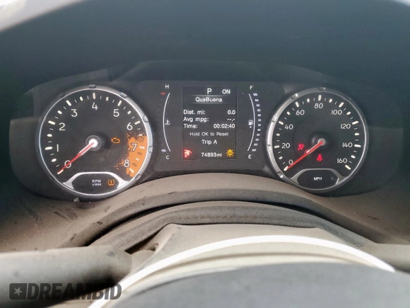 2018 Jeep Renegade Latitude с VIN ZACCJABB9JPJ71501, выставлен на аукционе Copart как лот 57803695 с пробегом 74 893 миль миль и Списание • Salvage title. История ставок и продаж доступна на DreamBid. Изображение 9.