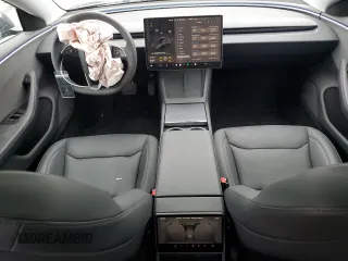 2024 Tesla Model 3 with VIN 5YJ3E1EA4RF730871, listed as a Copart auction lot 49066165 with 9,030 mi miles and Salvage Title. Bid and sale history available at carsss.com. Image 8.
