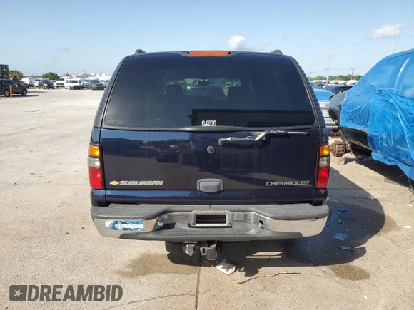 2004 Chevrolet Suburban LS with VIN 3GNEC16Z64G163608, listed as a Copart auction lot 56529235 with 198,005 mi miles and Salvage title. Bid and sale history available at DreamBid. Image 6.