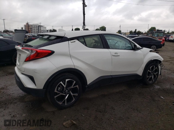 2019 Toyota C-HR XLE with VIN JTNKHMBX5K1038495, listed as a Copart auction lot 48572195 with 66,126 mi miles and Salvage Title. Bid and sale history available at DreamBid. Image 3.