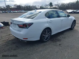 2017 Lexus GS with VIN JTHCZ1BL5HA006574, listed as a IAAI auction lot 41127414 with 110,701 mi miles. Bid and sale history available at carsss.com. Image 4.