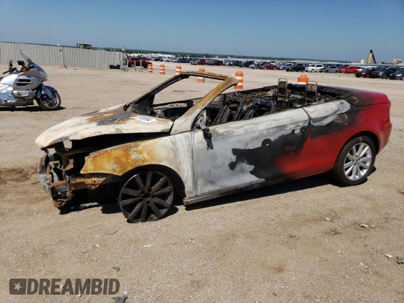 2009 Volkswagen Eos Komfort with VIN WVWBA71F39V016467, listed as a Copart auction lot 78159974 with Not provided miles and Salvage title. Bid and sale history available at DreamBid. Image 1.