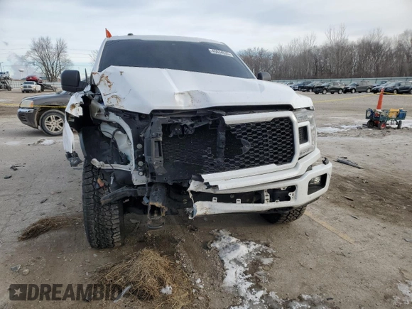 2019 Ford F-150 XL with VIN 1FTEW1E52KKF11344, listed as a Copart auction lot 45634535 with 89,411 mi miles and Salvage Title. Bid and sale history available at carsss.com. Image 5.