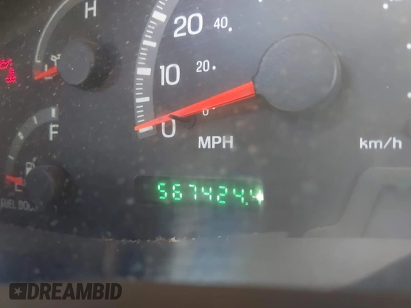 2001 Ford F-150 z VIN 1FTPX17LX1KB15016, wystawiony jako IAAI lot #42320637 z przebiegiem 567 424 mil mil oraz . Historia ofert i sprzedaży dostępna na DreamBid. Obrazek 16.