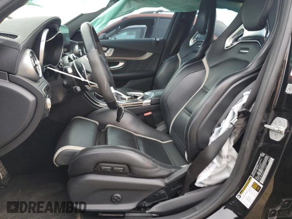 2016 Mercedes-Benz C 63 S AMG with VIN 55SWF8HB6GU113247, listed as a Copart auction lot 47280295 with 44,130 mi miles and Salvage title. Bid and sale history available at DreamBid. Image 7.