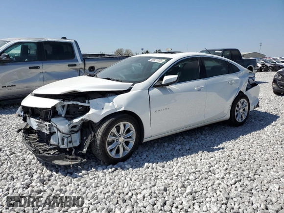 2024 Chevrolet Malibu LT with VIN 1G1ZD5ST8RF170397, listed as a Copart auction lot 49321075 with 26,326 mi miles and Salvage Title. Bid and sale history available at DreamBid. Image 1.