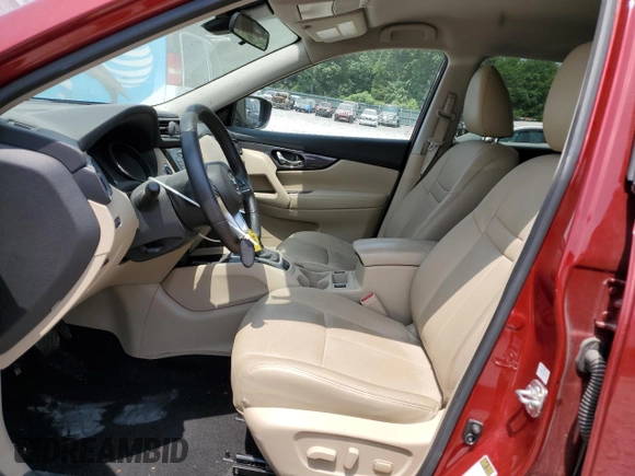 2020 Nissan Rogue S with VIN 5N1AT2MT8LC820093, listed as a Copart auction lot 59669625 with 67,395 mi miles and Salvage title. Bid and sale history available at DreamBid. Image 7.