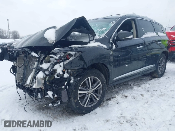 2016 Infiniti QX60 with VIN 5N1AL0MM9GC530142, listed as a IAAI auction lot 40989376 with 116,782 mi miles and . Bid and sale history available at DreamBid. Image 18.