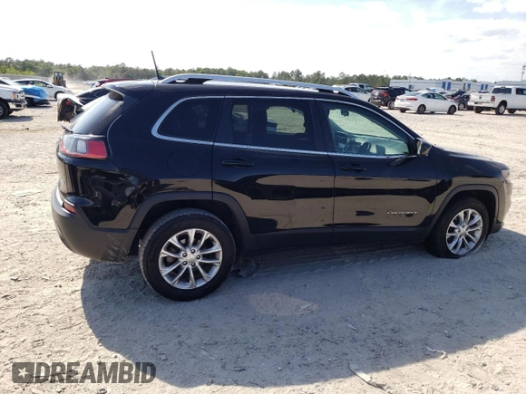 2019 Jeep Cherokee Latitude with VIN 1C4PJLCB5KD175253, listed as a Copart auction lot 52951055 with 75,552 mi miles and Non Repairable. Bid and sale history available at DreamBid. Image 3.