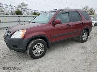 2004 Honda CR-V EX with VIN SHSRD78894U216833, listed as a Copart auction lot 52998105 with 129,330 mi miles and Clean Title. Bid and sale history available at carsss.com. Image 1.
