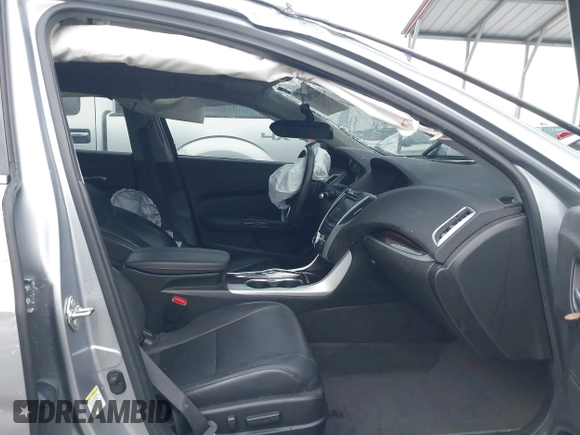 2017 Acura TLX V6 w/Technology Pkg with VIN 19UUB2F52HA007064, listed as a IAAI auction lot 41270624 with 55,509 mi miles. Bid and sale history available at carsss.com. Image 5.