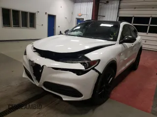 2019 Alfa Romeo Stelvio Ti Lusso z VIN ZASPAKBN5K7C68852, wystawiony jako Copart lot #63314622 z przebiegiem Nie podano mil oraz . Historia ofert i sprzedaży dostępna na DreamBid. Obrazek 9.